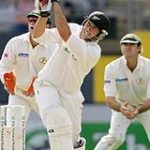 Stephen Fleming Playing Against Australia