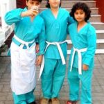 Atharva Vishwakarma learns Karate