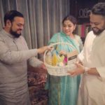 Farhan Azmi with parents