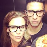 George Panayiotou with his girlfriend Danielle Lloyd
