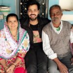 Love Rudraksh with his parents