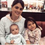 Jessica Bratich Johnson with her children