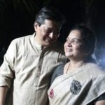 Shailesh Datar with his wife