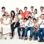 Sushila Charak with her Khan Family