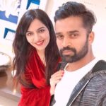 Vinay Kumar with his wife Richa Singh