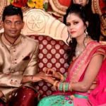 Ankit Rajpoot with Maahi Singh