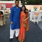 Ayesha Faridi With Her Husband Nakul Vengsarkar