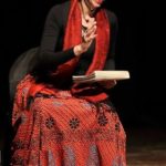 Dilnaz Irani during theatre play