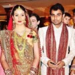Hasin Jahan and Mohammed Shami marriage photo