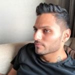 Jay Shetty boxing glove tattoo