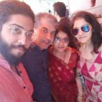 Manan Joshi with his family
