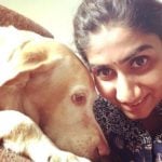 Nikita Vanjara loves dogs