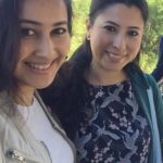Panchi Bora with her sister