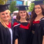 Pippa Hughes during her Graduation ceremony