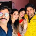 Preeti Kuntal with her brothers and sister-in-law