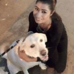 Rishima Sidhu Dog Lover