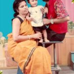 Sayan Ghosh (Childhood) with his parents