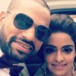 Shikhar Dhawan with his sister