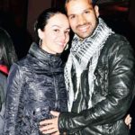 Ayesha Mukherjee with her ex-husband Shikhar Dhawan