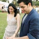 Akash Ambani and Shloka Mehta engagement photo