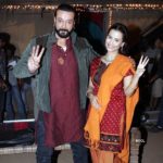 Tia Bajpai with Santosh Shukla