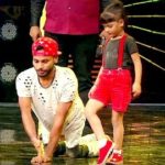 Vaishnavi Prajapati with her trainer