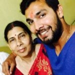Ankit Sharma With His Mother