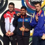 Anish Bhanwala With Gold Medal At ISSF World Cup