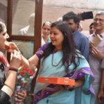 Anu Kumari with Kavita Jain