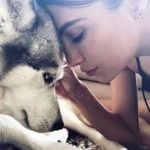 Erin Holland, a dog lover