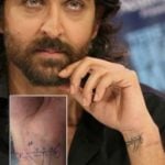 Hrithik Roshan's Tattoo On His Left Wrist