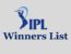 IPL Winners List