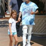 Justin Bieber With His Half-Sister Jazmyn