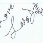 Lara Dutta signature
