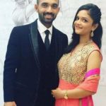 Radhika Dhopavkar With Ajinkya Rahane