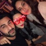 Ranbir Kapoor With His Cousins Kareena And Karishma