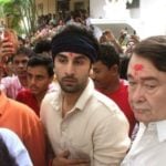 Ranbir Kapoor With His Uncle Randhir Kapoor