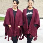 Sai Lokur with her sister