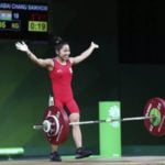 Sanjita Chanu Record
