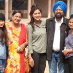 Sawan Rupowali with her family
