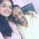 Ahsaas Channa with her father