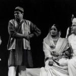 An old picture of S. M. Zaheer during a play
