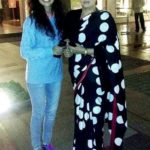 Anchal Goswami with her mother