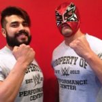 Andrade Cien Almas At WWE's Performance Center