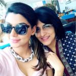Anisha Ambrose with her mother Priya Ambrose
