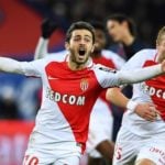 Bernardo Silva playing for Monaco
