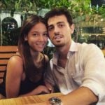 Bernardo Silva with His Girlfriend Alicia Verrando