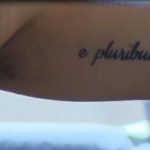 Bernardo Silva's Tattoo of Benfica's Motto