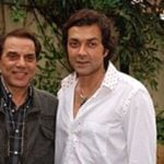 Bobby Deol With His Father
