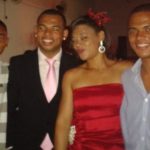 Gabriel Jesus with his siblings